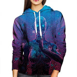 Robot Womens Hoodie