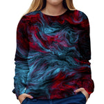 Abstract Womens Sweatshirt