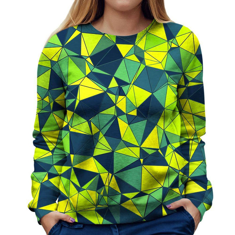 Triangles Womens Sweatshirt