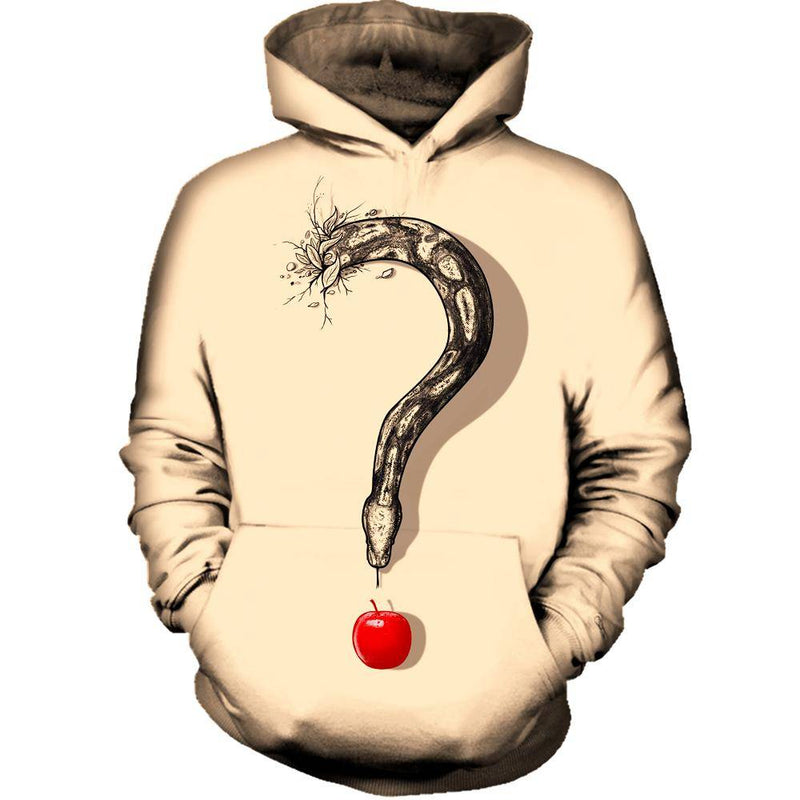 Curious Temptation Womens Hoodie