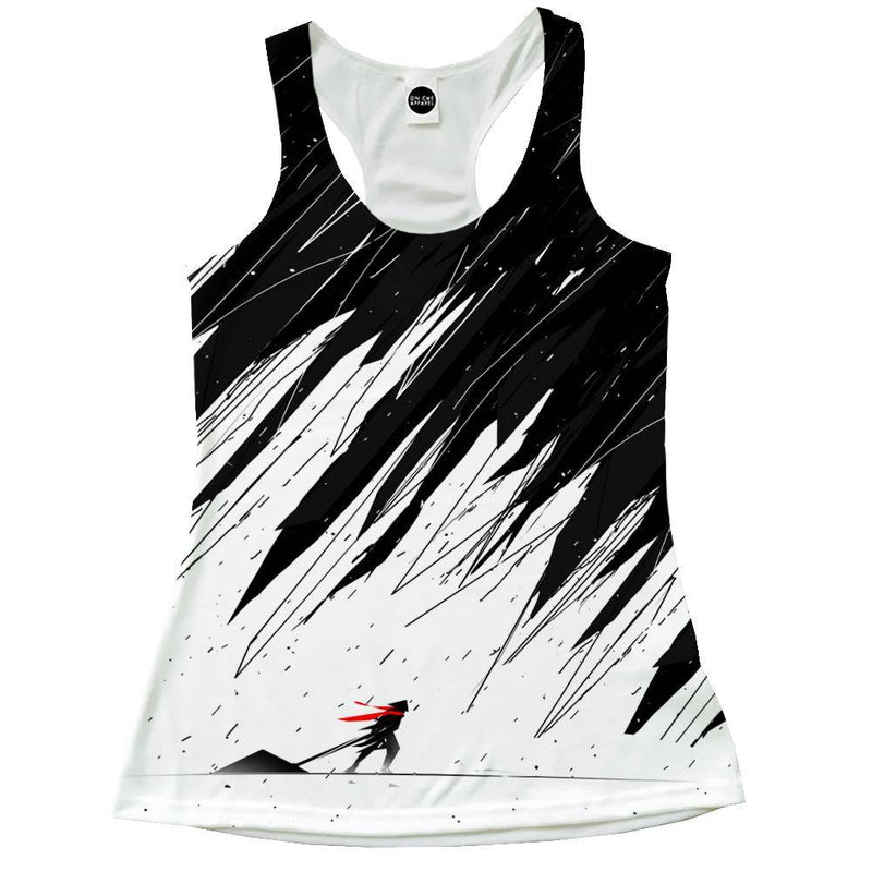 Geometric Storm Racerback