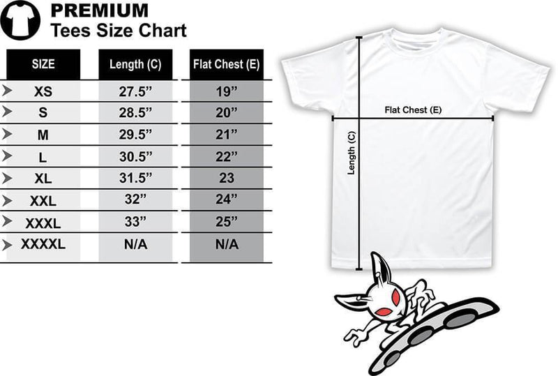 Sizing Chart, Cat T Shirt, Cat Tee Shirts