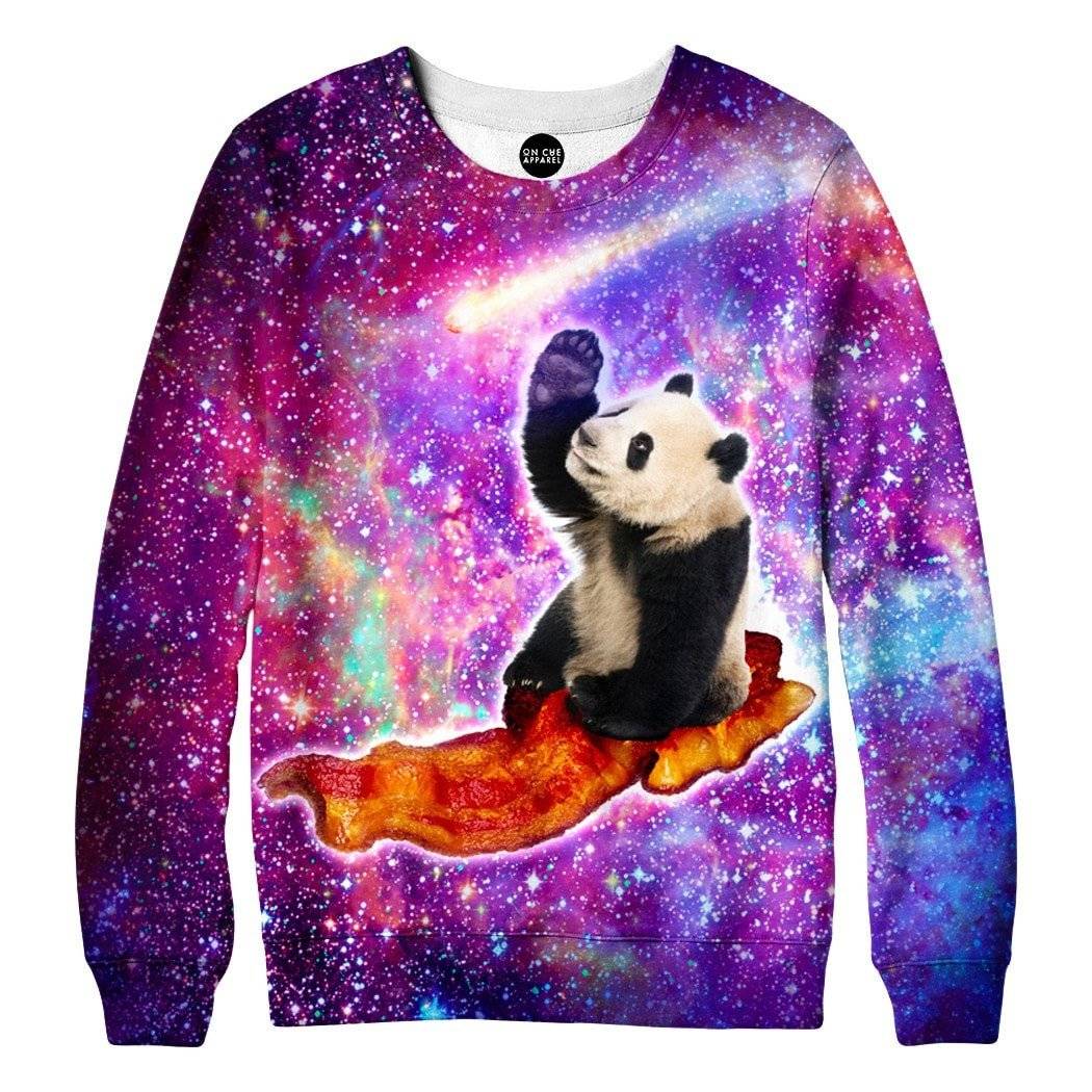 Pandas UFO Bacon Sweatshirt – On Cue Apparel
